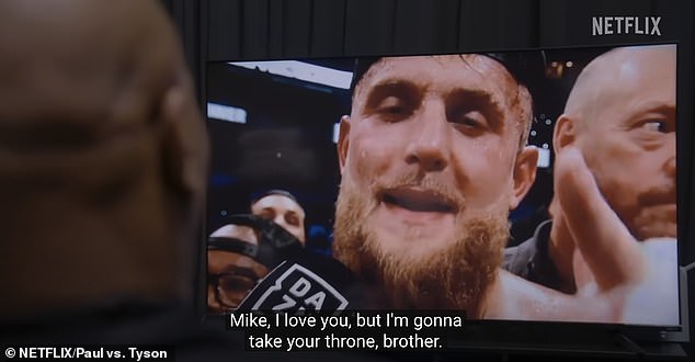 Nakon što je pobijedio Perryja, Paul je svom sljedećem protivniku rekao: 'Mike, volim te. Ali ovo je sada moj sport'