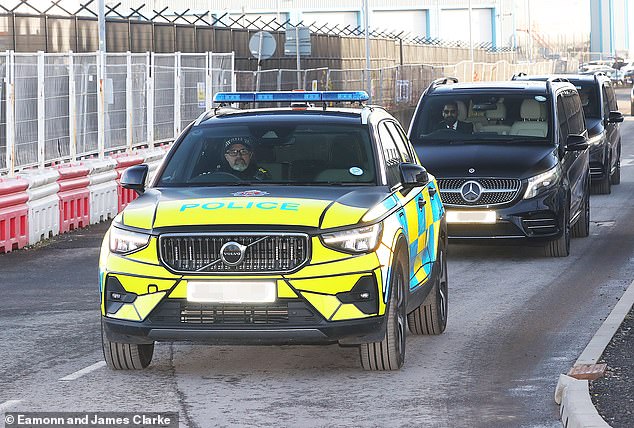 Ruben Amorim dobio je policijsku pratnju kada je stigao u Manchester kako bi započeo suradnju s Man Unitedom