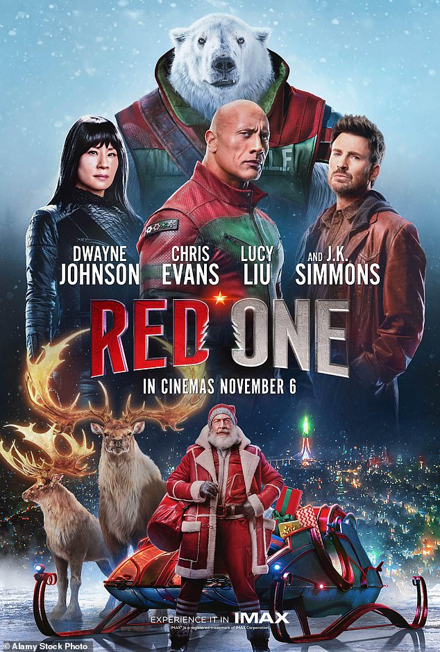 Red One - u kojem također glumi Lucy Liu - stiže u kina u SAD-u ovog petka, 15. studenog