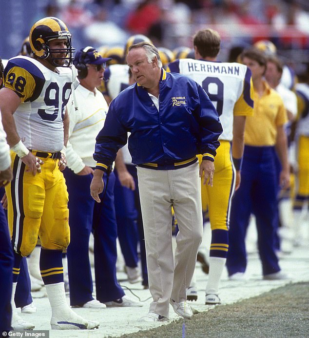 1983. Robinson je preuzeo Ramse i dva puta napredovao do NFC Championship Gamea