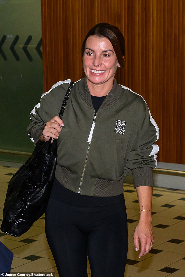 Hoping to bring a fun, exciting and positive swing to the show, Coleen will join the likes of former Strictly pro dancer Oti Mabuse, 34, and McFly singer Danny Jones, 38 (pictured on Tuesday)