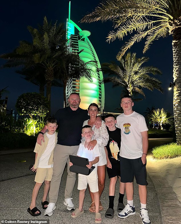 Coleen finally agreed to sign up following years of being approached by bosses given her 16-year marriage to Plymouth Argyle manager Wayne is in a strong position and their four children Kai, 14, Klay, 11, Kit, eight, and Cass, six, are older