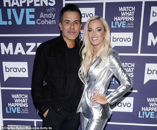 The Real Housewives of Beverly Hills alum, 43, announced her split from Edwin Arroyave after 13 years of marriage earlier this month. The former couple share three children - pictured 2022
