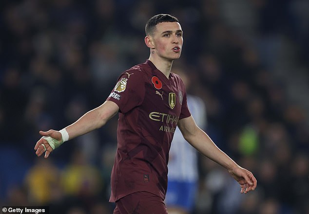 There¿s a similar scenario brewing with Phil Foden, who has also pushed himself to the limits