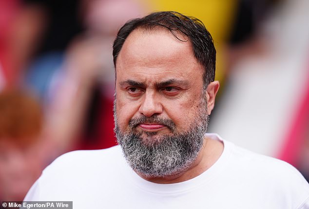 Evangelos Marinakis is set to be in attendance for Greece's Nations League clash with England