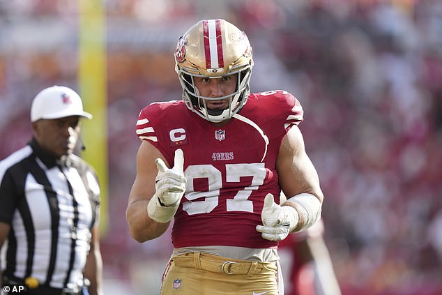 Nick Bosa potvrdio je da je njegova proslava otpuštanja 10. studenog bila hommage Trumpu