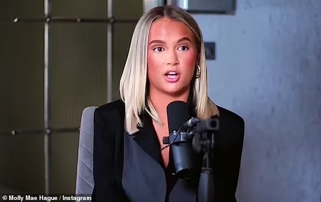Zvijezda Otoka ljubavi, 25, suočila se s negativnim reakcijama zbog svog intervjua 2021. za Dnevnik izvršnog direktora sa Stevenom Bartlettom u kojem je rekla da 'svatko ima ista 24 sata u danu' da postigne bogatstvo