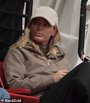 Teddi Mellencamp had an extremely awkward run-in with her horse trainer lover's former wife Karli Postel amid their affair drama on Thursday.