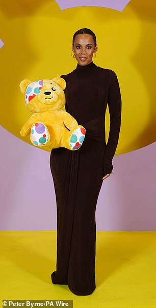 Rochelle Humes i Vernon Kay odjeveni da impresioniraju dok su se pripremali za gostovanje na BBC-ju Children In Need u petak