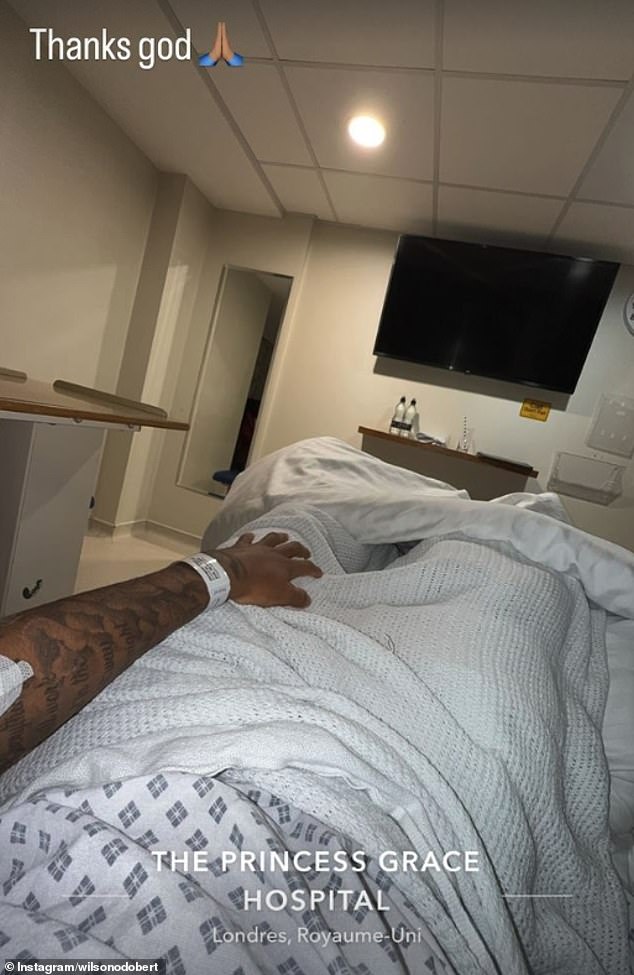 Odobert je u subotu podvrgnut operaciji desne tetive koljena u bolnici Princess Grace