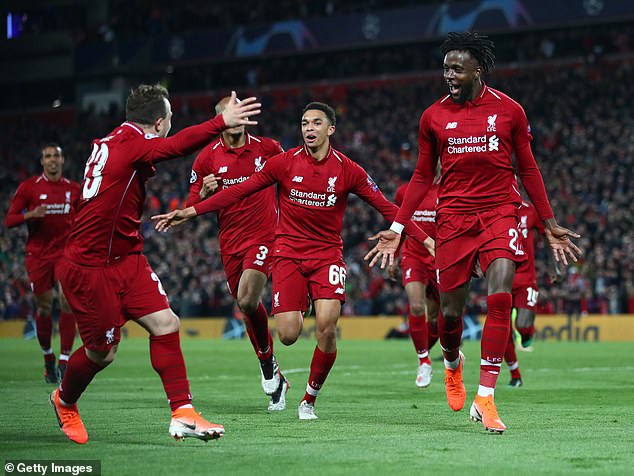 Origi je stekao status kultnog heroja u Liverpoolu nakon dvoboja protiv Barcelone u Ligi prvaka