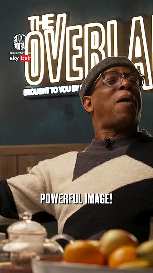 Ian Wright je tvrdio da je to ostavilo 'snažnu sliku' u njegovom umu