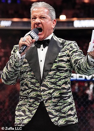 Bruce Buffer (na slici) pridružit će se svom bratu Michaelu u utrci