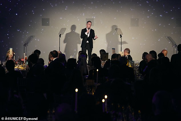 The star added he has been 'lucky enough to travel to countries like India, Zambia and Jordan with UNICEF to see their amazing work for children'
