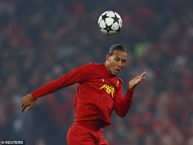 Virgil van Dijk is rarely beaten in the air and is a shoo-in for our all-star defence