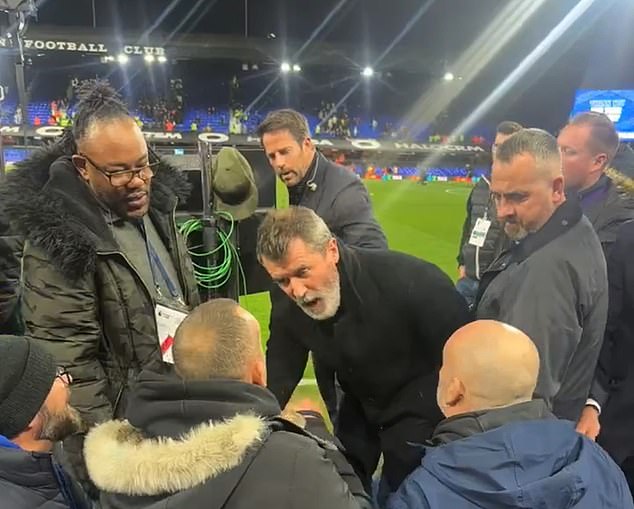 Roy Keane imao je žestoku razmjenu s navijačem Ipswicha prošlog vikenda dok je radio za Sky