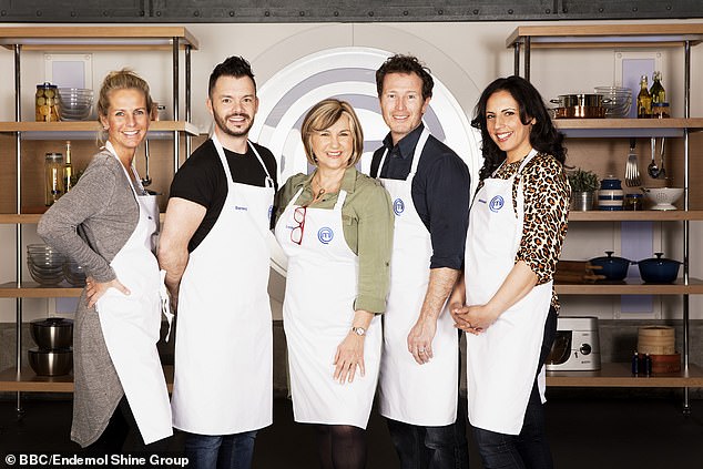 On Thursday, Scottish broadcaster Aasmah Mir (R) shared a picture of herself during the 2017 Celebrity MasterChef series with the cryptic message: 'Always keep your receipts'