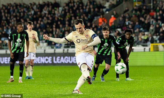 Lawrence Shankland propustio je zlatnu priliku s mjesta protiv Cercle Bruggea