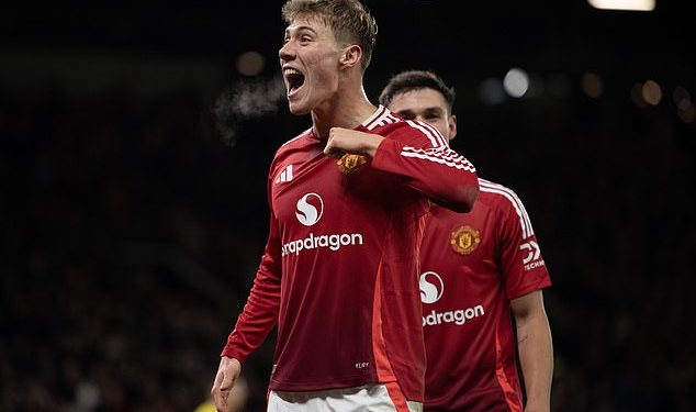 Bizarna proslava gola Rasmusa Hojlunda protiv Bodoa/Glimta objašnjena je jer navijači Man Uniteda inzistiraju na tome da je napadač ‘dokazao da su u krivu’