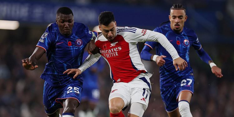 Chelsea protiv Arsenala – Premier liga: rezultat uživo, vijesti i ažuriranja jer je Kaiju Havertzu poništen gol dugotrajnom VAR provjerom… dok Malo Gusto propušta čuvara za Bluese