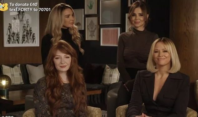 Cheryl se prvi put pojavljuje na TV-u nakon tragične smrti bivšeg Liama ​​Paynea – dok se pridružuje grupi Girls Aloud kako bi promovirala dobrotvorni singl posvećen pokojnoj Sarah Harding u emotivnom isječku