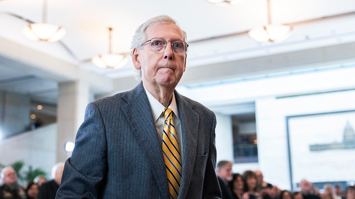 Mitch McConnell na ceremoniji dodjele medalja Kongresa