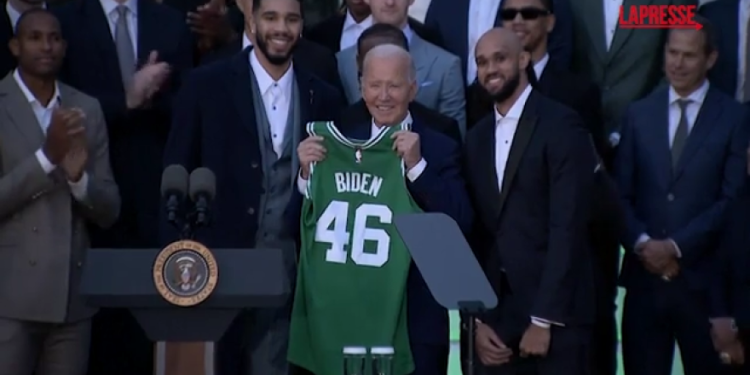 Joe Biden slavi Boston Celticse u Bijeloj kući