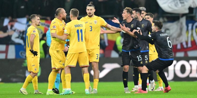 Liga nacija, Kosovo i Rumunjska prekinuti su gostima koji su napustili teren