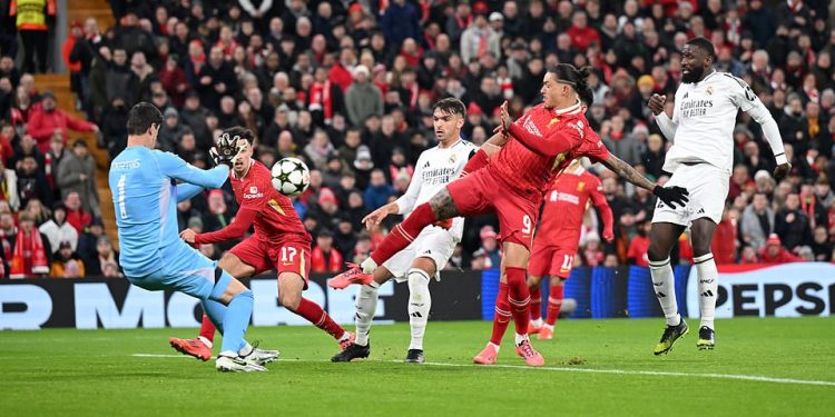 Liverpool protiv Real Madrida – Liga prvaka: rezultati uživo, vijesti o momčadi i ažuriranja s Redsima na vrhu protiv ozlijeđenih nositelja igre jer je Darwin Nunez odbijen nakon ranog uklanjanja gola, dok Aston Villa ugošćuje Juventus