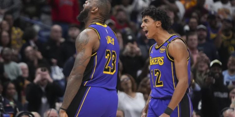 NBA događaji: New Orleans-Los Angeles Lakers 99-104