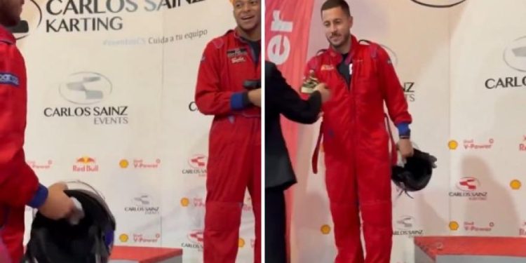 Nema Francuske, ali karting s Hazardom: Mbappé se ovako zabavlja