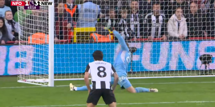 Nottingham Forest-Newcastle 1-3: gol e highlights