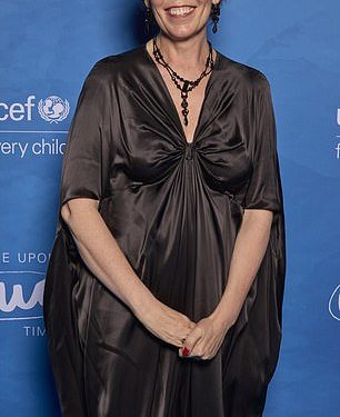 Olivia Colman and Gemma Chan glam up at star-studded UNICEF event…  raising £670K for children