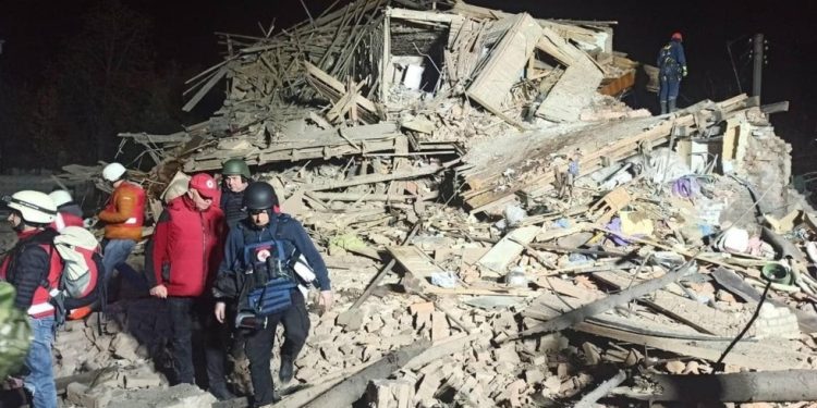 Ruska raketa uništila ‘policijsku zgradu’ – ukrajinski dužnosnici — RT Rusija i bivši Sovjetski Savez