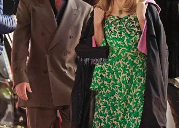 Zac Efron transforms into a suave Hollywood imposter as he is seen on-set with glamorous Phoebe Dynevor for the first time for their dark new thriller Famous