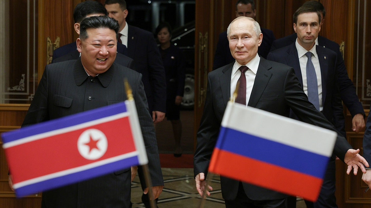 Lider Sjeverne Koreje Kim Jong Un i ruski predsjednik Vladimir Putin