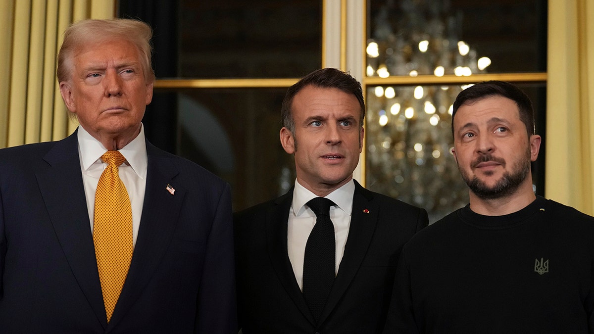 Predsjednik Trump sa Zelenskim i Macronom