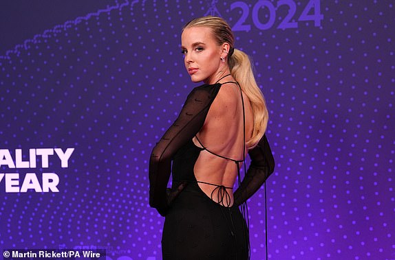 Keely Hodgkinson arriving for the 2024 BBC Sports Personality of the Year Awards held at MediaCityUK, Salford. Picture date: Tuesday December 17, 2024. PA Photo. See PA story SPORT Personality. Photo credit should read: Martin Rickett/PA Wire.RESTRICTIONS: Use subject to restrictions. Editorial use only, no commercial use without prior consent from rights holder.