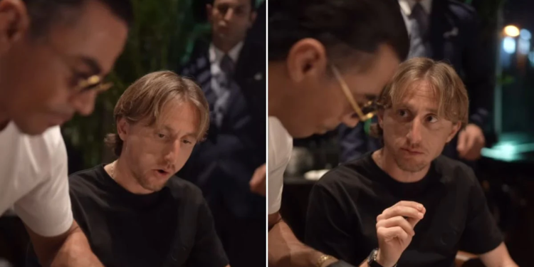 MODRIĆ U DUBAIJU U slavnom restoranu naručio odrezak od 300 eura i ponavljao istu riječ | NACIONAL.HR