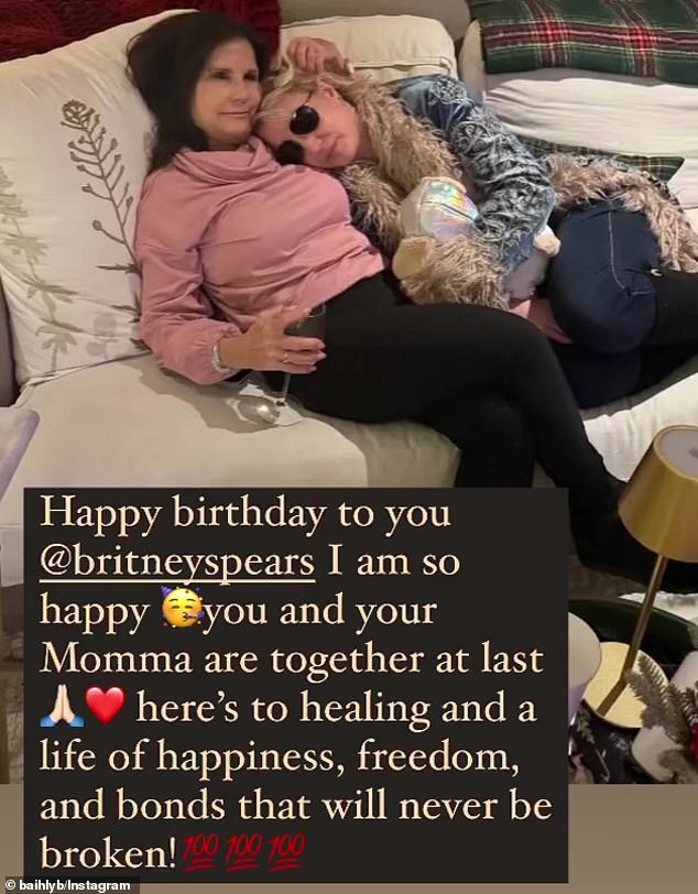 Međutim, napetosti su kasnije splasnule između njih, do te mjere da je Lynn bila jedna od uzvanica na proslavi Britneyina 42. rođendana prošlog prosinca