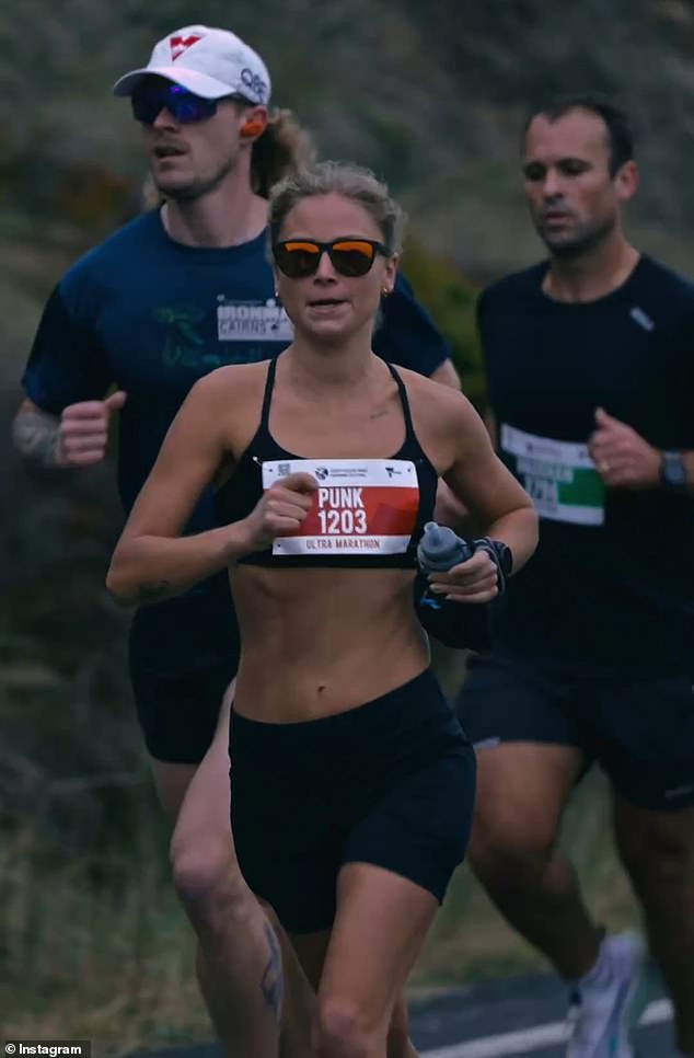 Dolazi nakon što je Tame otkrila da trči nevjerojatnih 100 km tjedno i priznaje da bi 'voljela ići na Olimpijske igre'