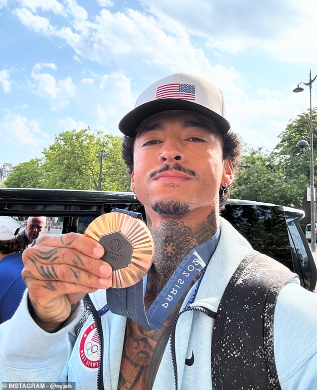 Nyjah Huston podijelio je šokantno stanje svoje brončane medalje nekoliko dana nakon Olimpijskih igara
