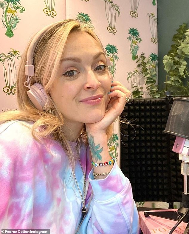 Fearne je priznala da se 'veliko borila' tijekom svog angažmana na postaji BBC, zbog čega je patila od paralizne tjeskobe