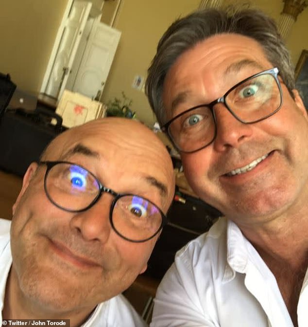 Amid rows, weddings, and onscreen spats, John Torode (right) and Gregg Wallace (left) appear have endured a tumultuous relationship over the years (pictured in 2017)