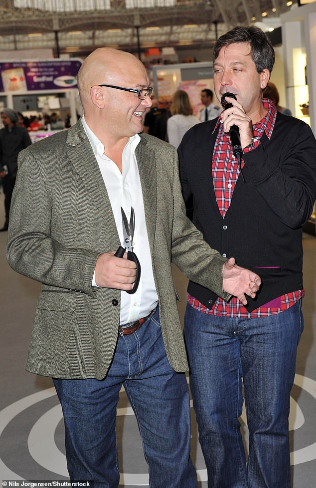 And when the two do come together, things don't always play out as smoothly as they appear on camera, as John previously admitted to booze fuelled spats with his cohost in the past. Gregg and John are pictured at MasterChef Live in 2009