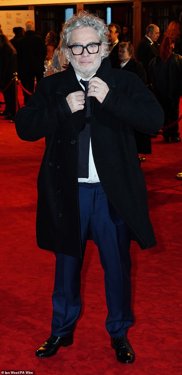 Also on the VIP guest list was british actor and movie director Dexter Fletcher, 58