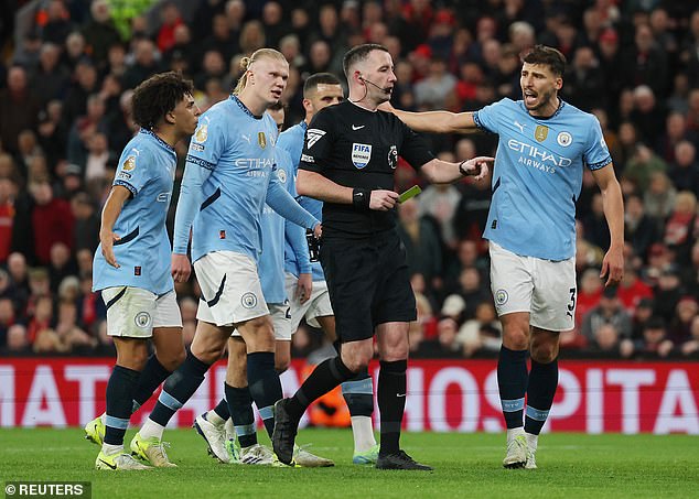 Diasov ispad dolazi nakon što je City u nedjelju navečer izgubio 2-0 od rivala za naslov Liverpoola