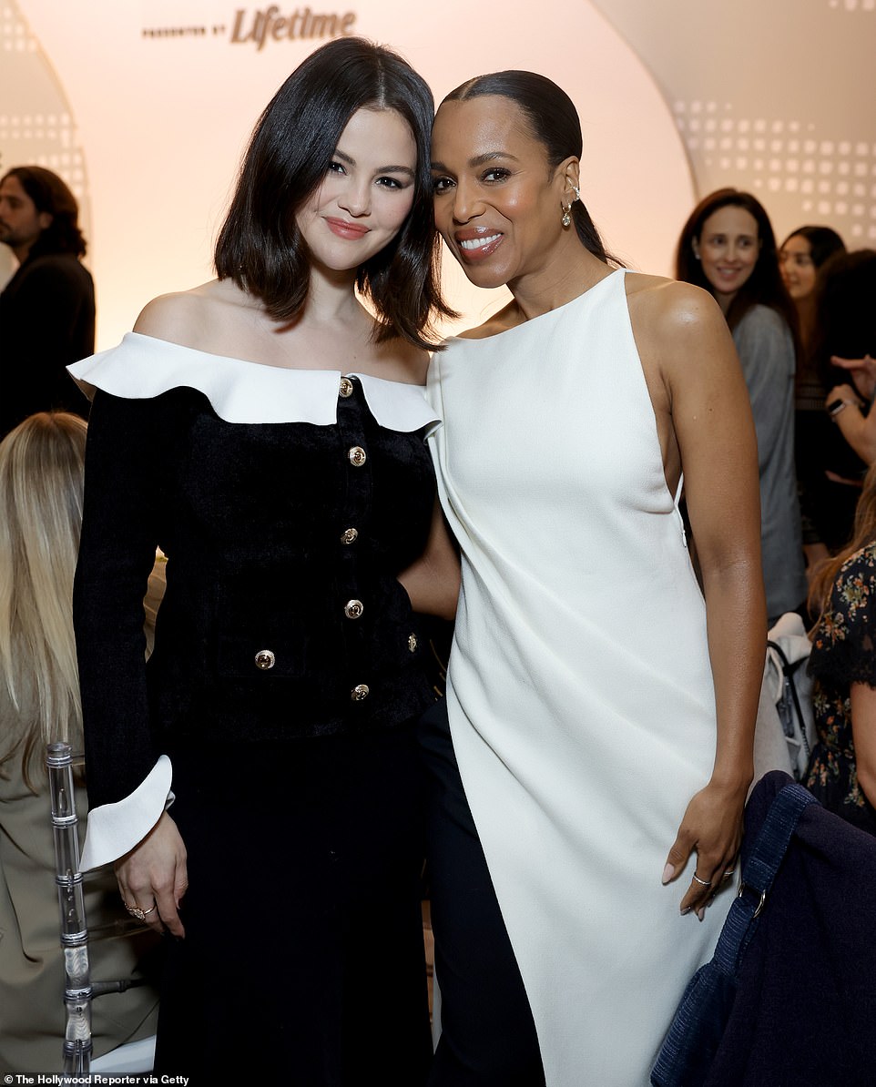 'Radi se o prelasku sa simbolizma na istinsku inkluziju, stvaranje prostora u kojima su (dobrodošle) žene svih rasa, seksualnih orijentacija i sposobnosti', dodala je; viđen s Kerry Washington