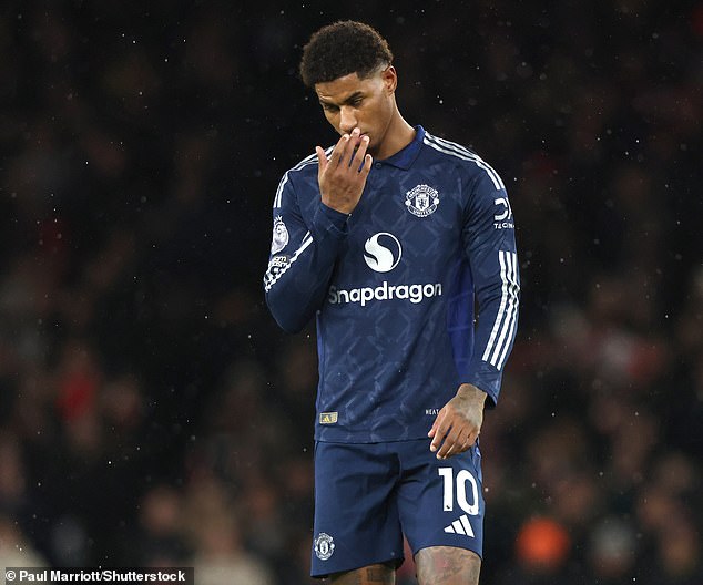 Rashford je imao 22 dodira tijekom svog camea, ali nije uspio proizvesti niti jedan udarac ili ključno dodavanje