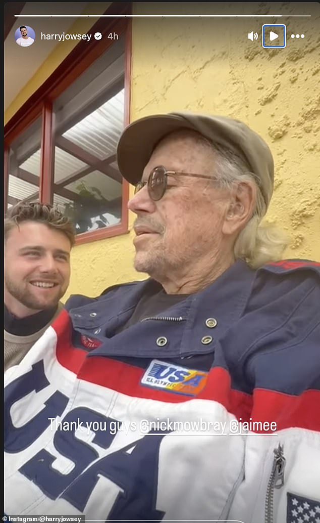 Harryjev najnoviji post sadržavao je slatki isječak njegovog oca nakon što je vidio jednu od poruka igrača ragbija. 